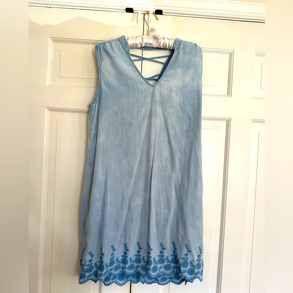Michael Stars Anthropology chambray sundress